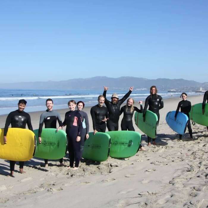 Kapowui Surf Lessons los angeles california