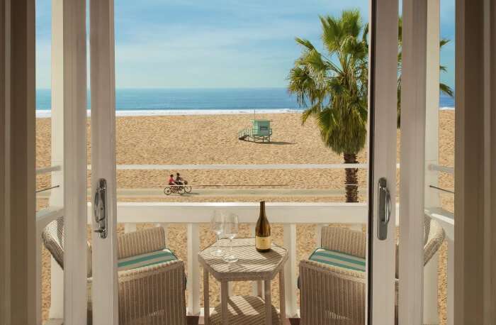 Shutters on the Beach Room Balcony View